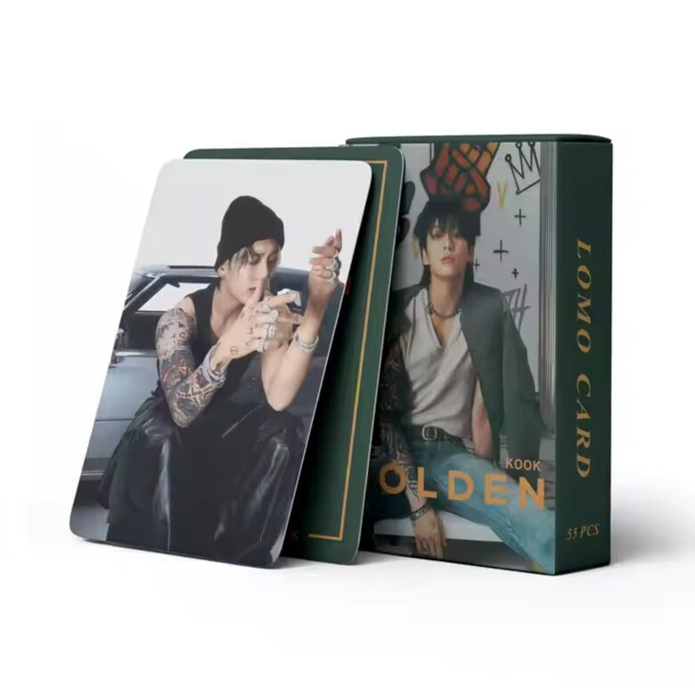 LOMO CARDS | JungKook (BTS) [GOLDEN] / Holographic